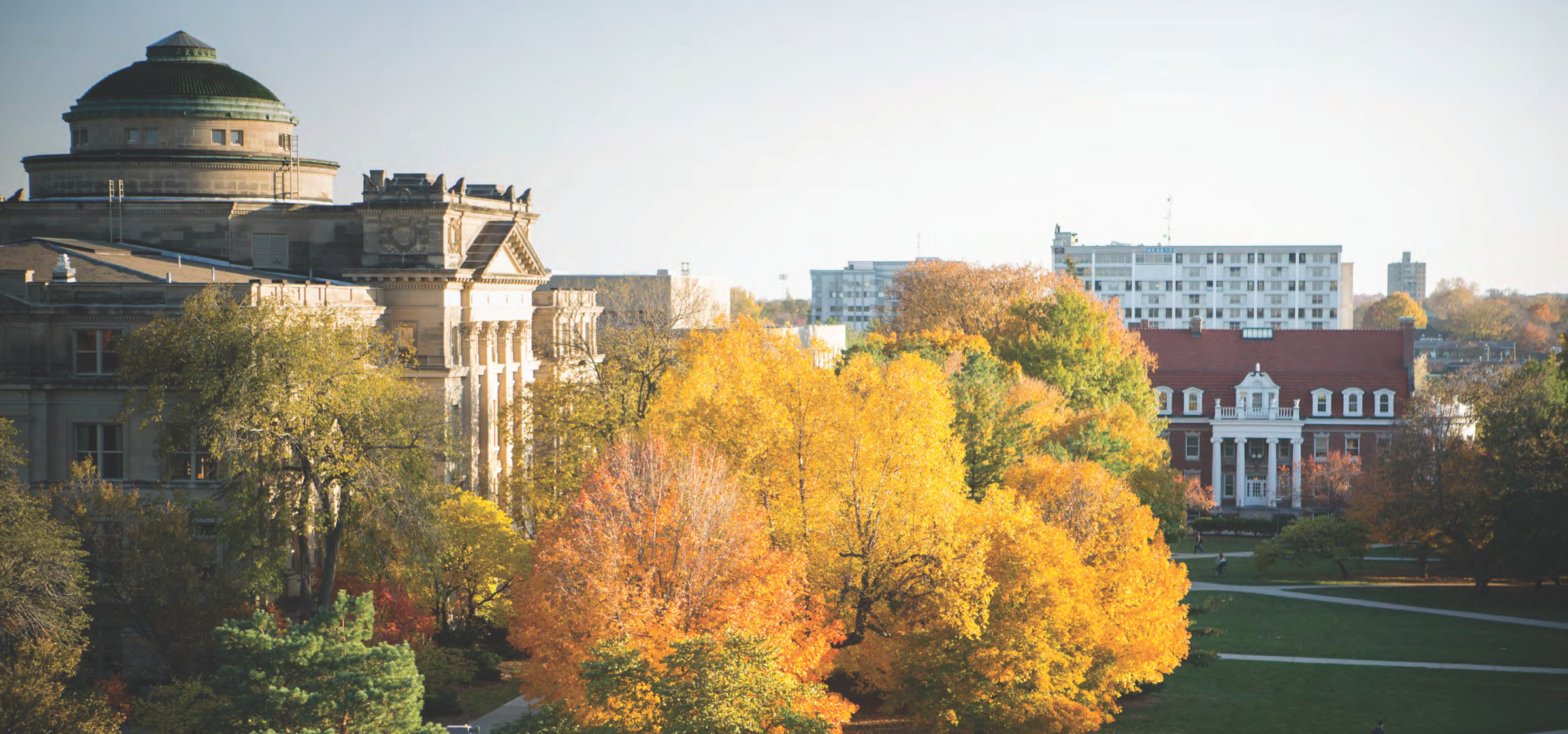 Beardshear Hall in Fall